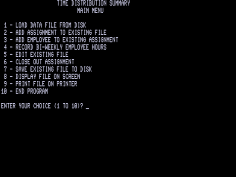 Screen shot